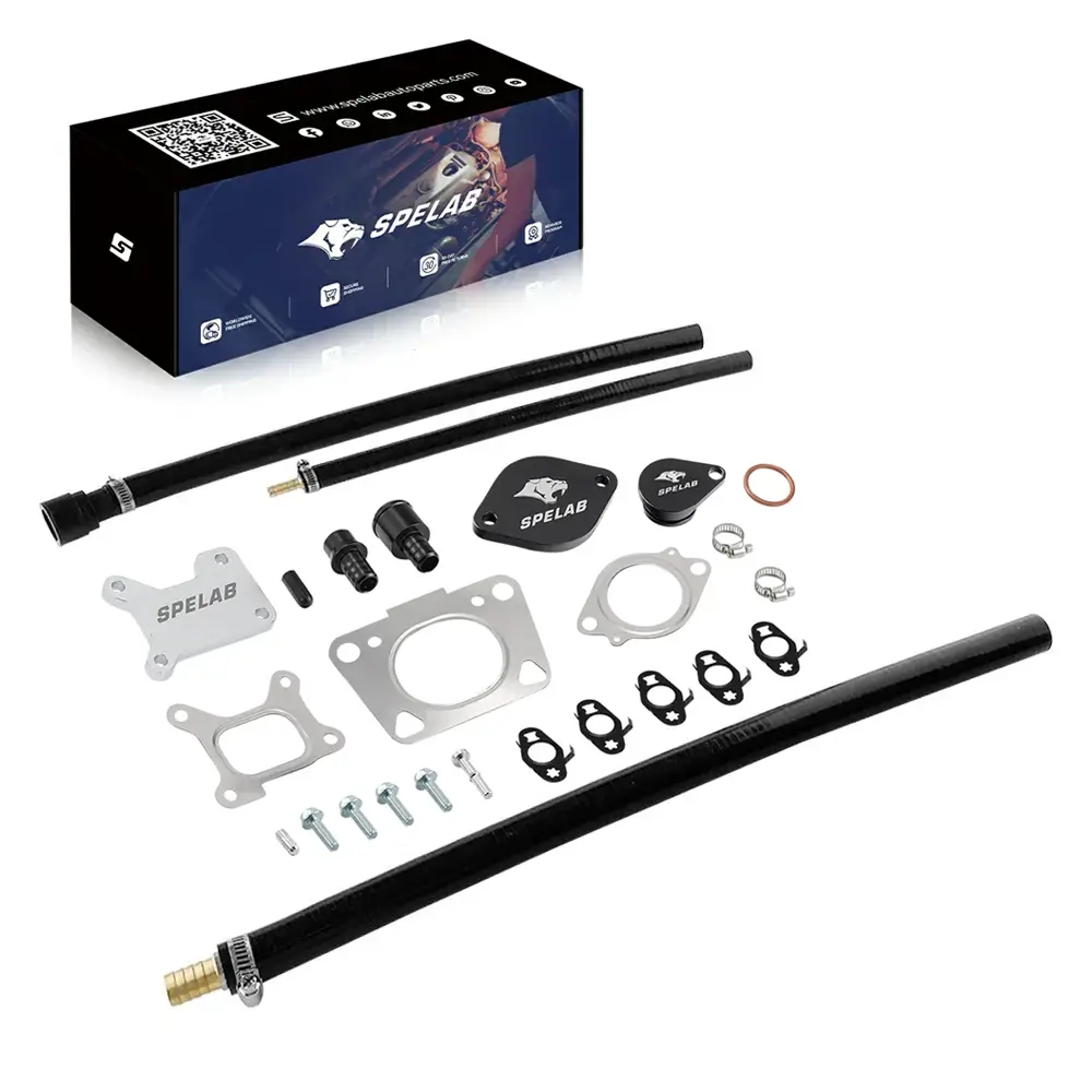 SPELAB 2017-2023 6.6L Duramax L5P EGR Valve Cooler Delete Kit-1
