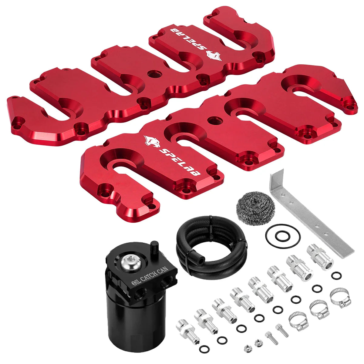 Billet Aluminum Valve Cover for 2004.5-2010 GM LLY LBZ LMM Chevrolet/GMC 2500HD 3500HD 6.6L Duramax | SPELAB