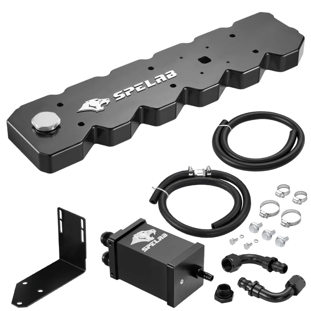 Billet Aluminum Valve Cover for 2003-2005 Dodge Ram 2500/3500 5.9L Diesel | SPELAB