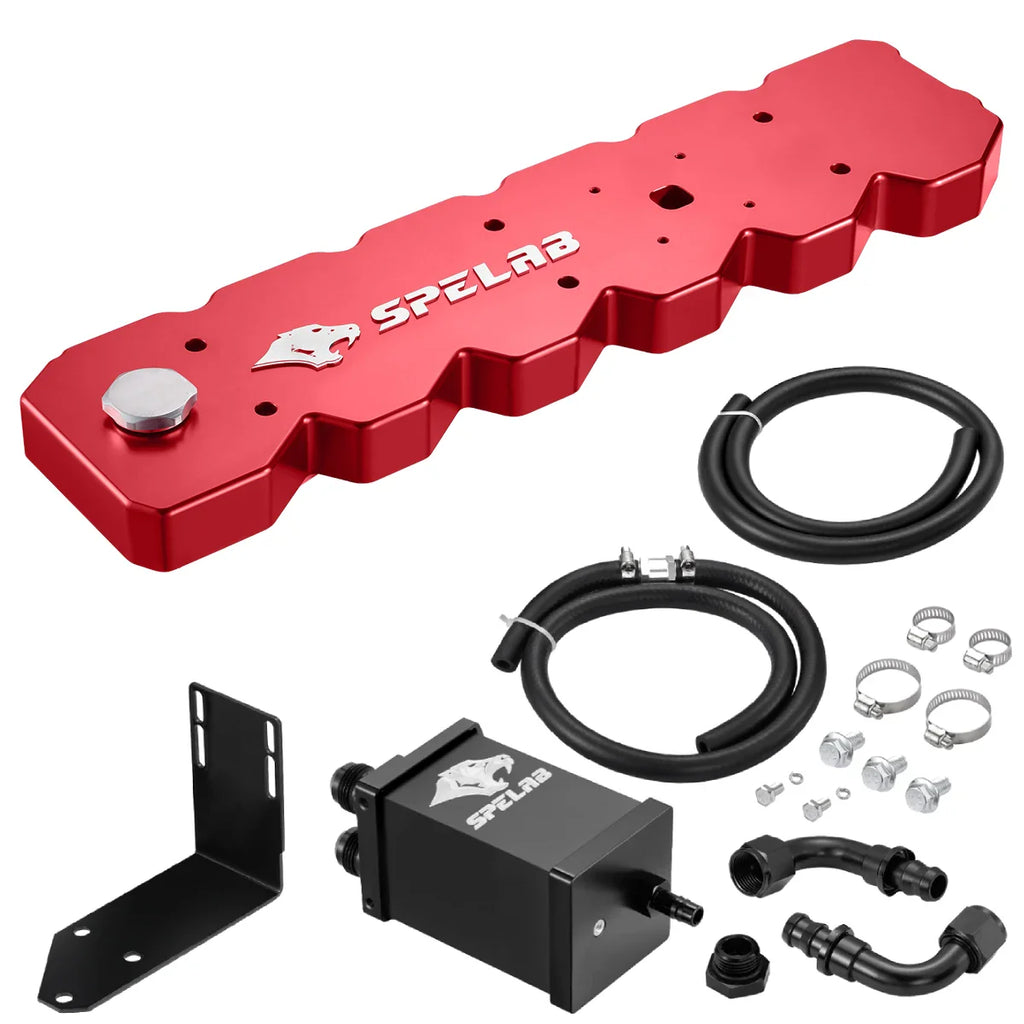 Billet Aluminum Valve Cover for 2003-2005 Dodge Ram 2500/3500 5.9L Diesel | SPELAB