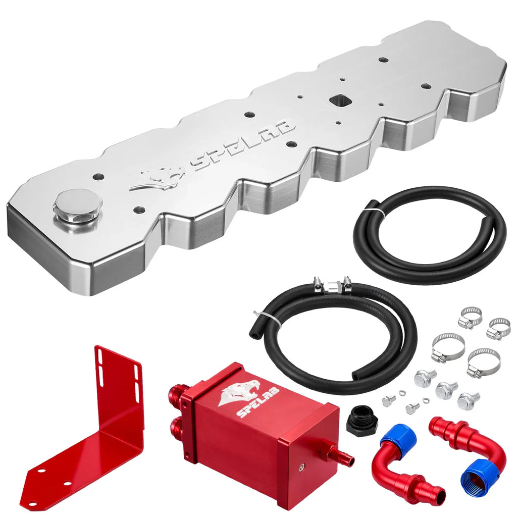 Billet Aluminum Valve Cover for 2003-2005 Dodge Ram 2500/3500 5.9L Diesel | SPELAB