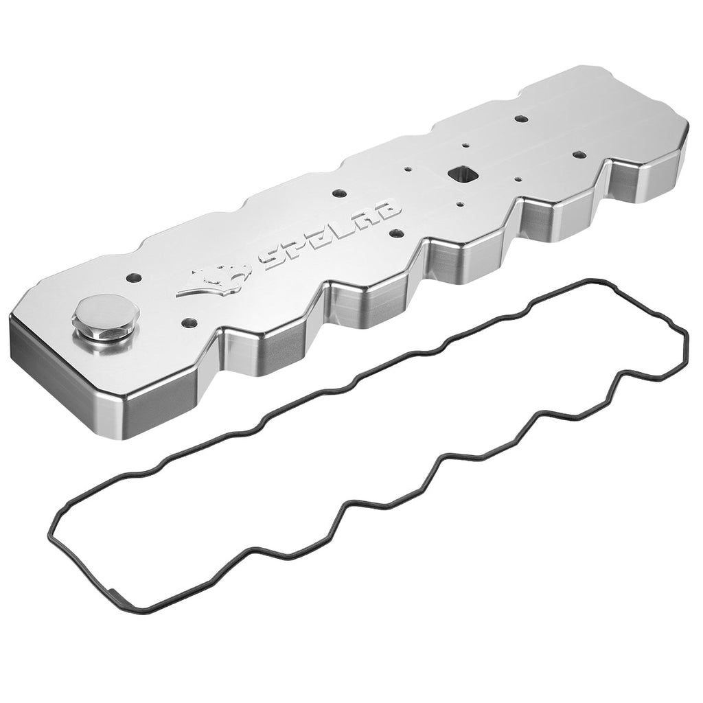 Billet Aluminum Valve Cover for 2003-2005 Dodge Ram 2500/3500 5.9L Diesel | SPELAB