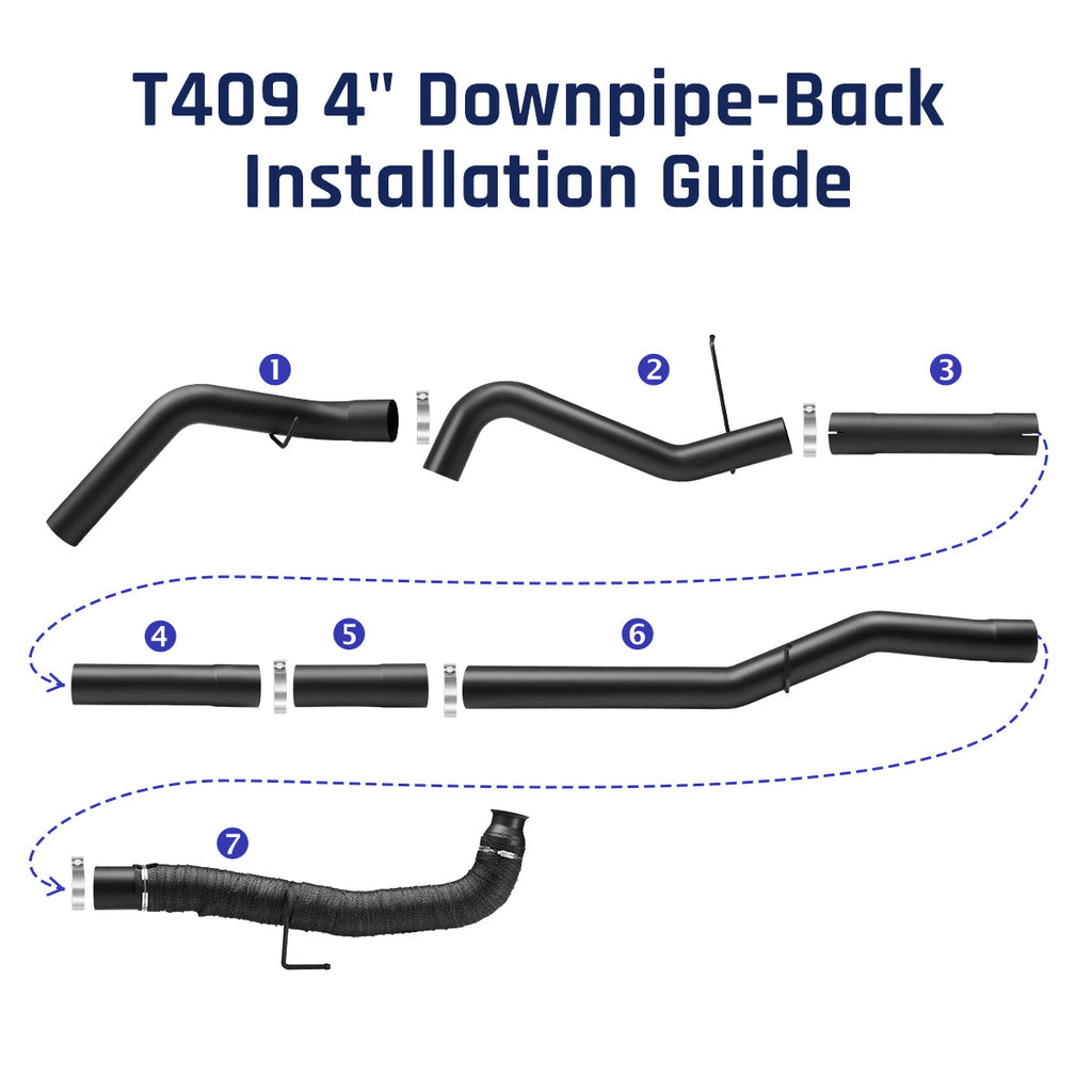 Balck DPF/EGR All-in-One Delete Kit for 2011-2015 LML 6.6L Duramax