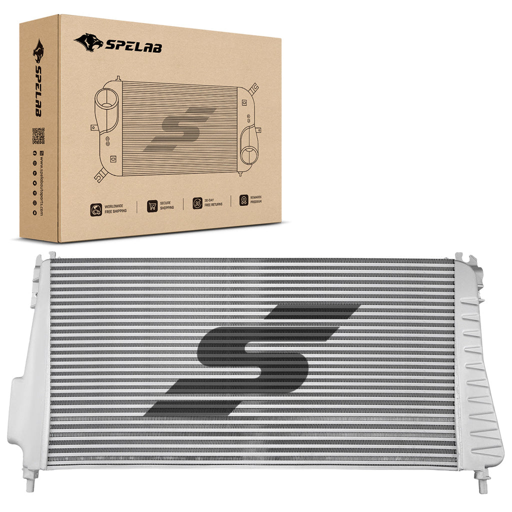 Upgrade All-Aluminum Tube-Fin Intercooler for 2006–2010 LMM Chevrolet/GMC 2500HD 3500HD 6.6L Duramax   | SPELAB