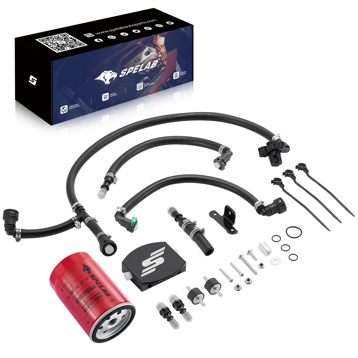 CP4 Bypass/Disaster Prevention Kit For 2011-2025 6.7 Powerstroke Diesel Ford F250/F350/F450 | SPELAB