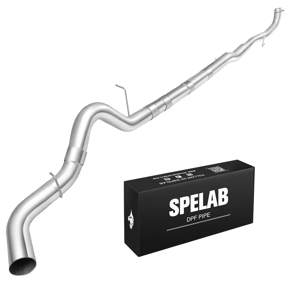 4"/5" 2015.5-2016 LML 6.6 Duramax DPF Delete Race Pipe Exhaust Chevy GMC | SPELAB-4