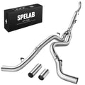 5'' Downpipe Back Duals 2011-2015 LML 6.6L Duramax DPF Delete Race Pipe GM 2500/3500|SPELAB