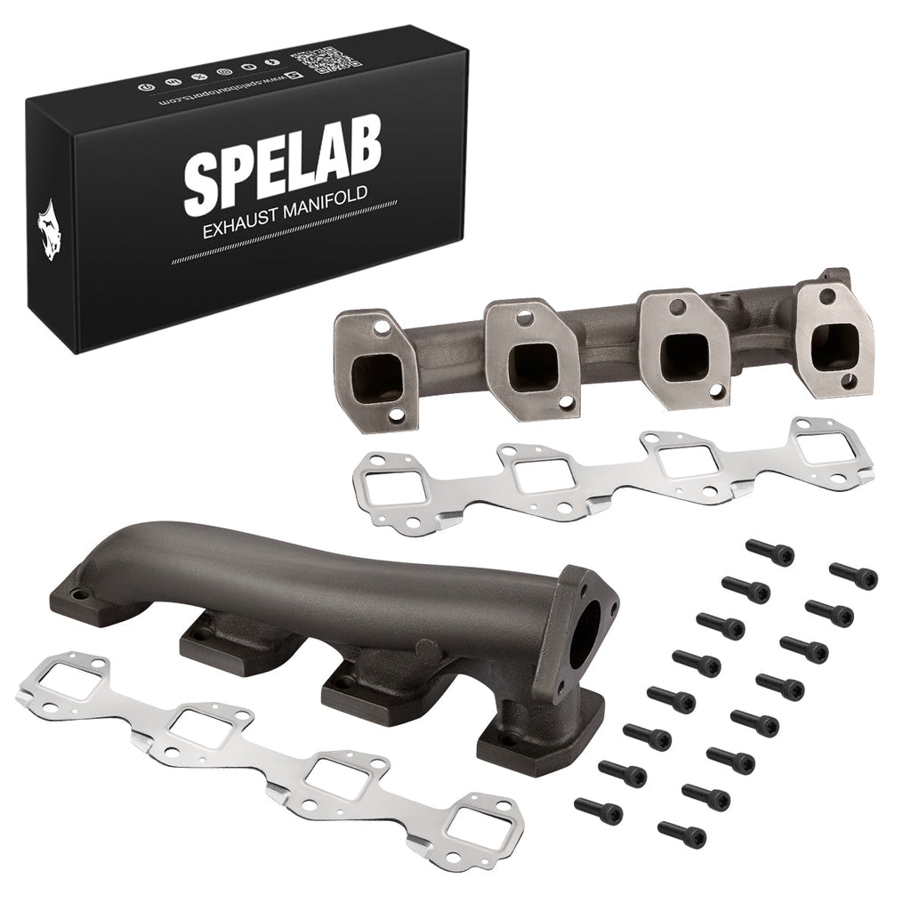 Exhaust Manifold for 2001–2016 LB7 LLY LBZ LMM LML GM 6.6L Duramax | SPELAB