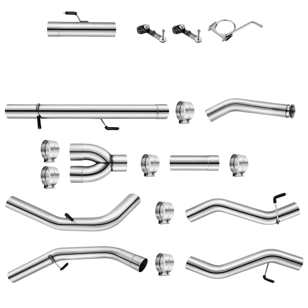 4''/5'' 2013-2018 6.7 Cummins DPF Delete Race Pipe Dodge Ram 2500/3500 | SPELAB-10