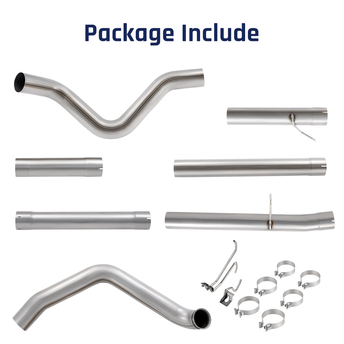 Turbo Back Exhaust System for 2003-2007 Ford 6.0L Powerstroke