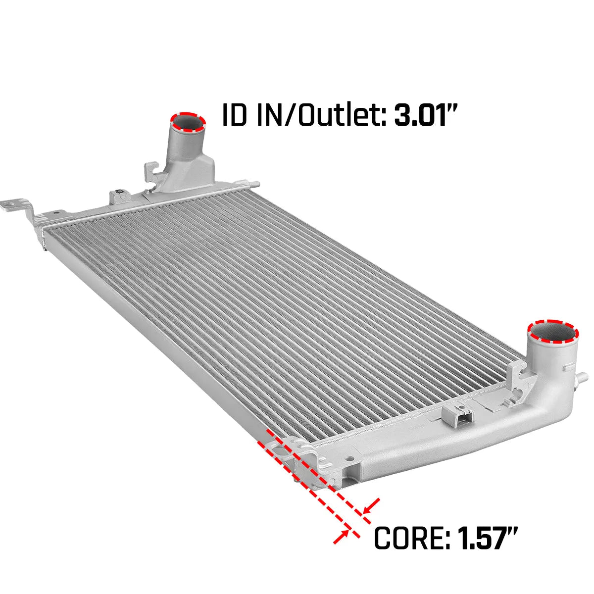 Intercooler Bar and Plate - 2001-2005 LLY LB7 Chevrolet/GMC Sierra 2500HD 3500HD 6.6L Duramax | SPELAB