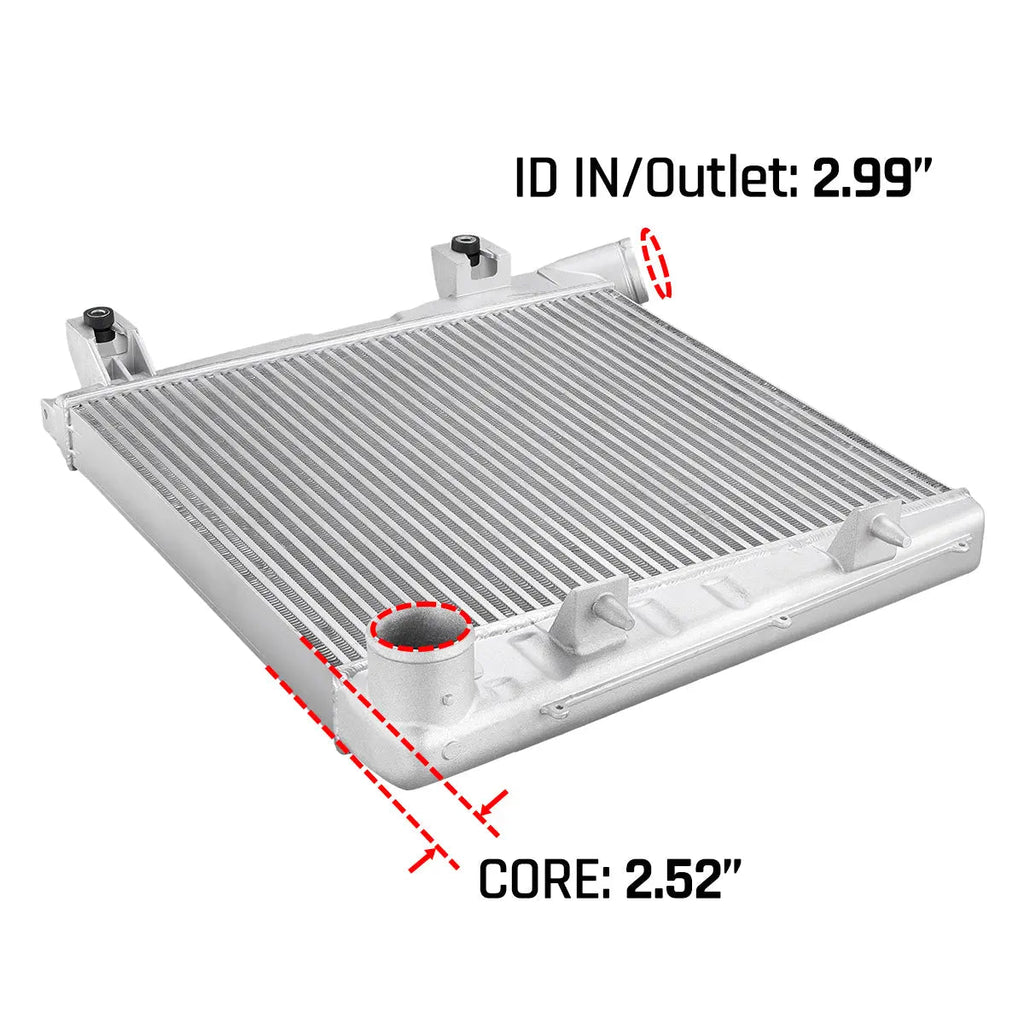 Intercooler Bar and Plate - 2008-2010 Ford 6.4L Powerstroke F250 F350 F450 F550 | SPELAB