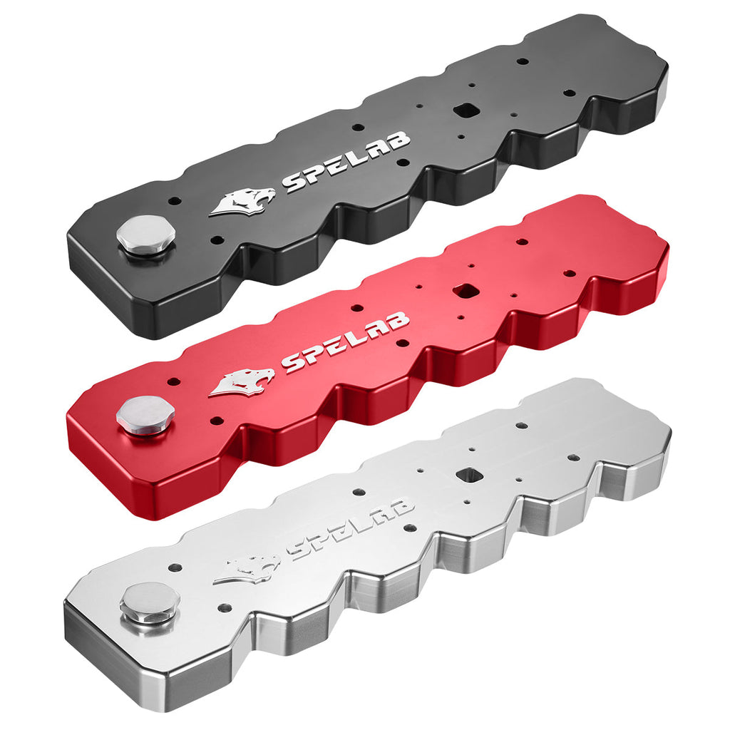 Billet Aluminum Valve Cover for 2003-2005 Dodge Ram 2500/3500 5.9L Diesel | SPELAB