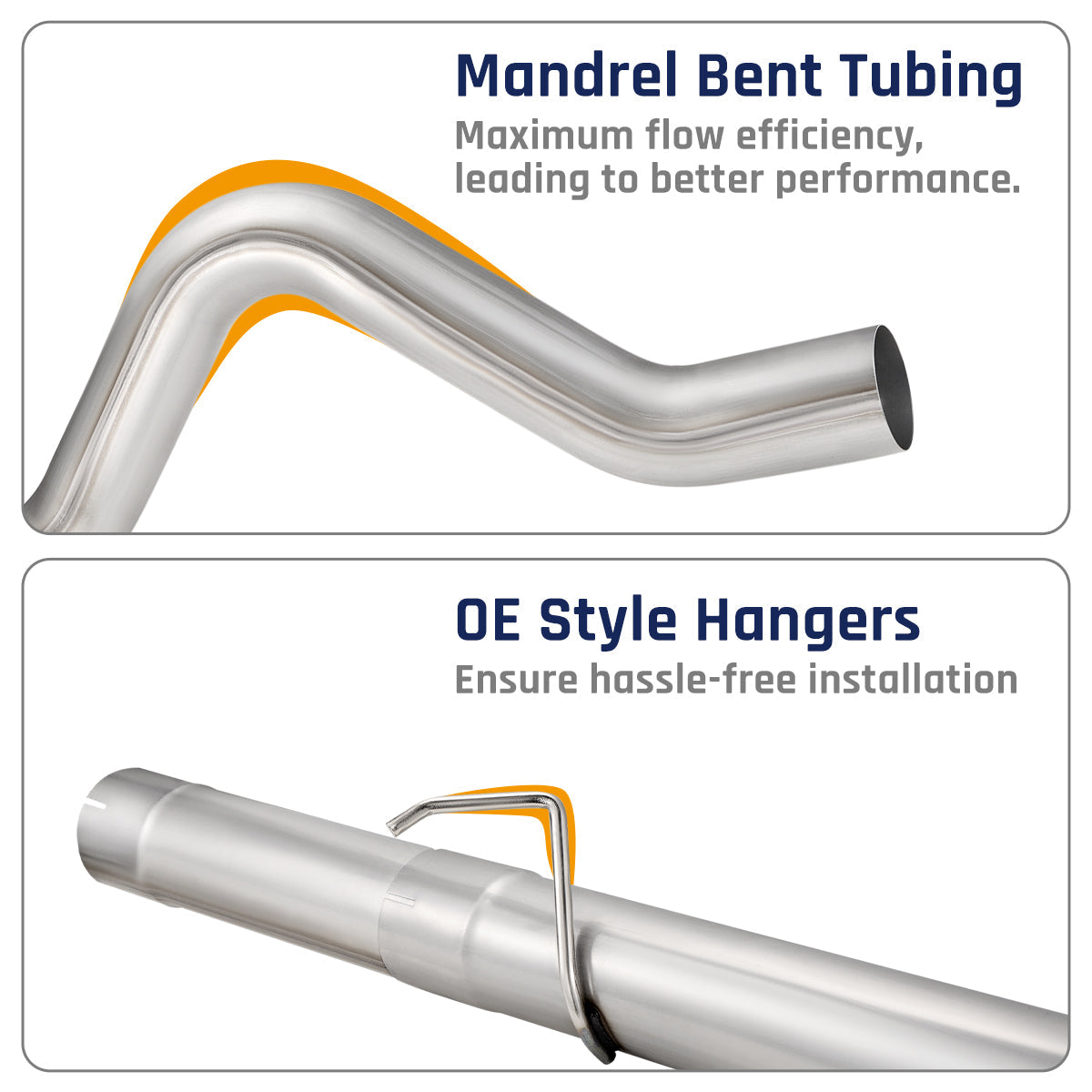 Turbo Back Exhaust System for 2003-2007 Ford 6.0L Powerstroke