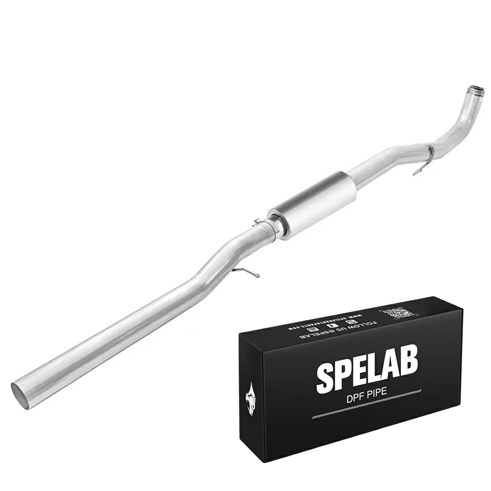 4"/5" 2011-2016 LML 6.6 Duramax DPF Delete Race Pipe Exhaust Chevy GMC | SPELAB-32