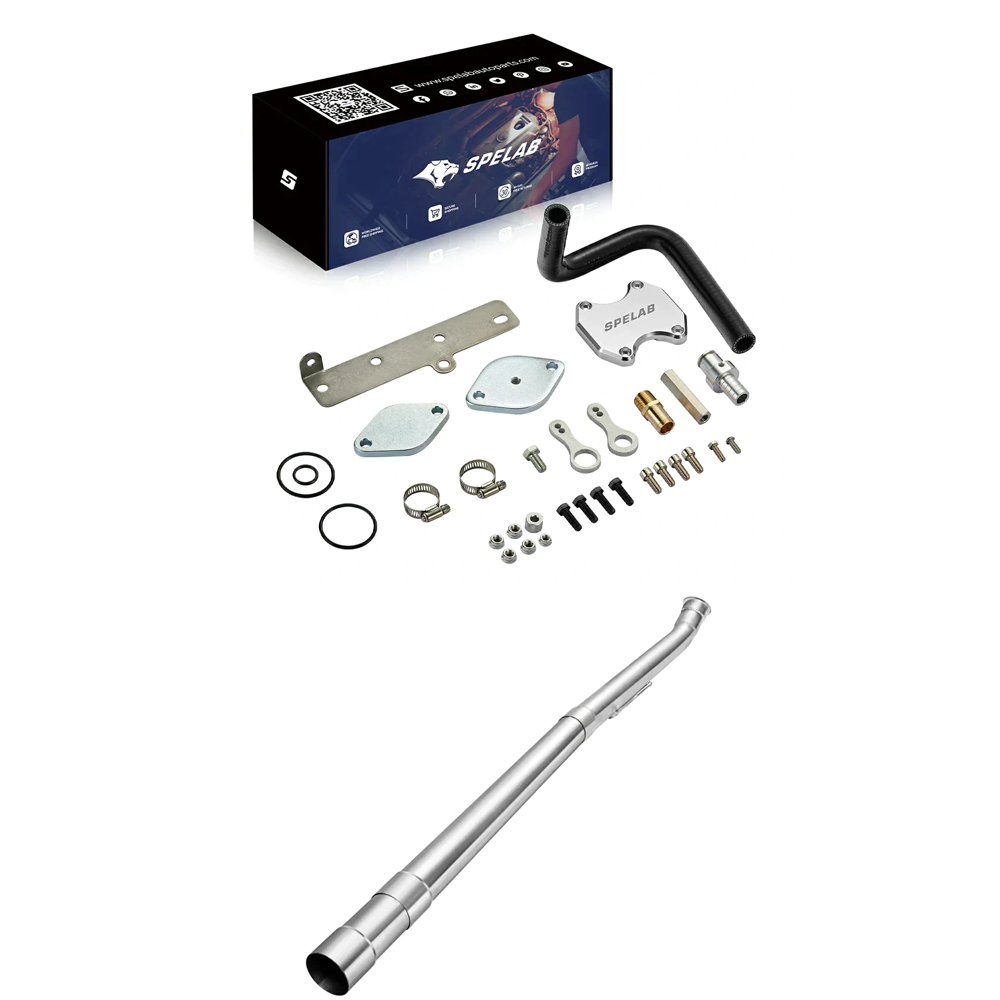 4"/5'' 2019-2023 6.7 Cummins DPF Delete Race Pipe | Dodge Ram 2500/3500 | SPELAB-7