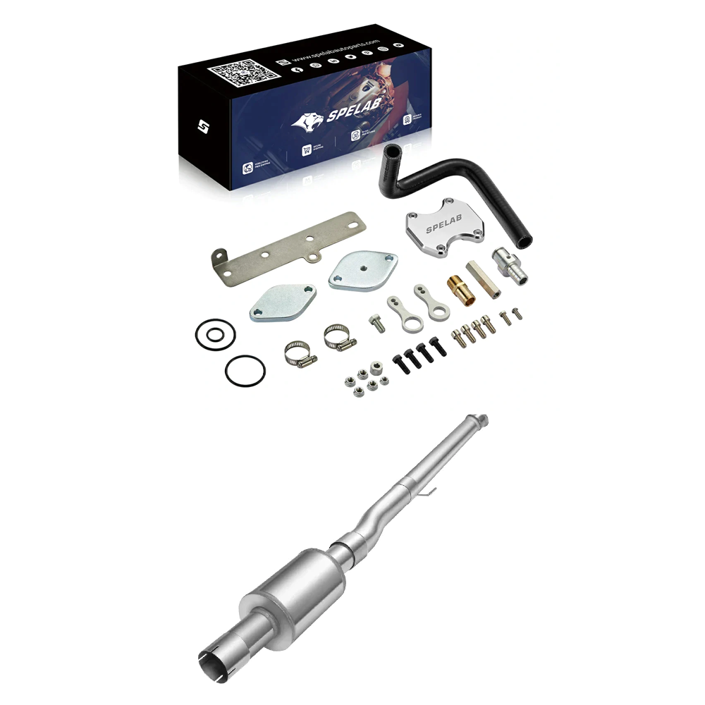 4"/5'' 2019-2023 6.7 Cummins DPF Delete Race Pipe | Dodge Ram 2500/3500 | SPELAB-8