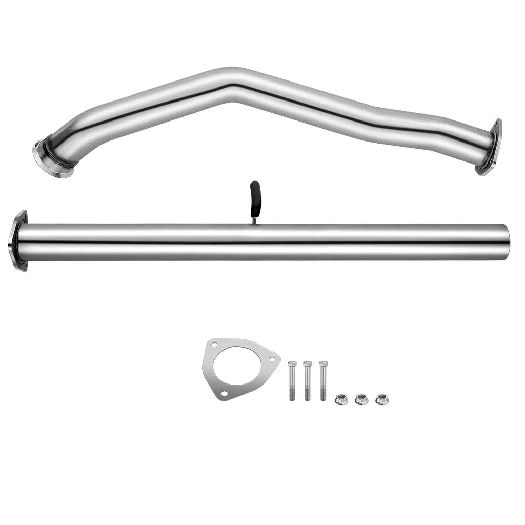 4"  2007.5-2012 6.7 Cummins DPF Delete Race Pipe | Dodge Ram 2500/3500 | SPELAB-9