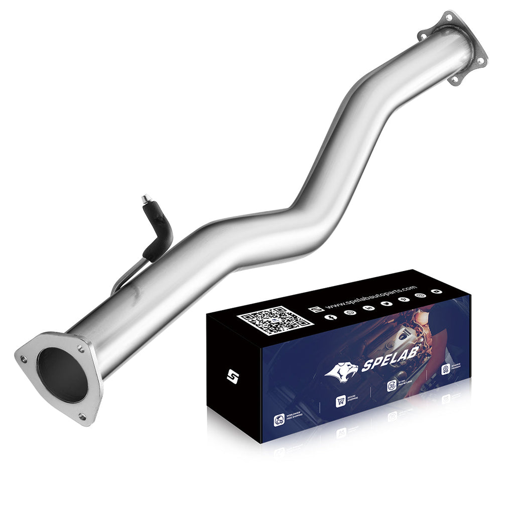 4"/5" 2007-2010 LMM  6.6L Duramax DPF Delete Race Pipe | SPELAB-16