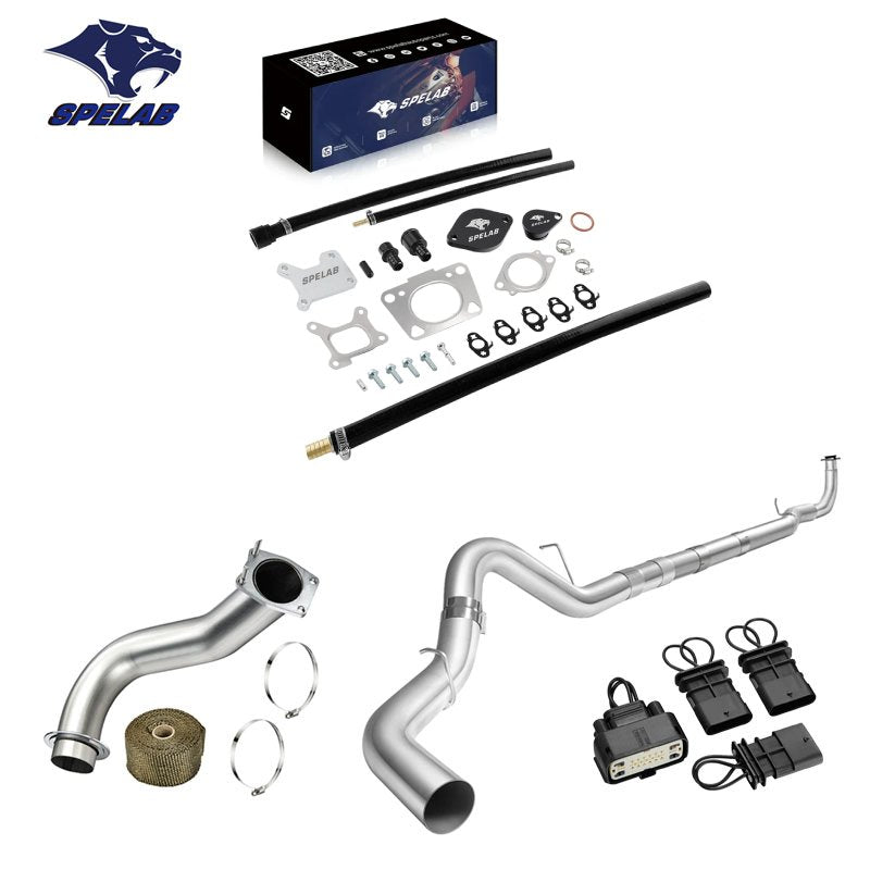 EGR/DPF Delete Kit 2017-2025 L5P 6.6L Duramax Applicable Products | SPELAB