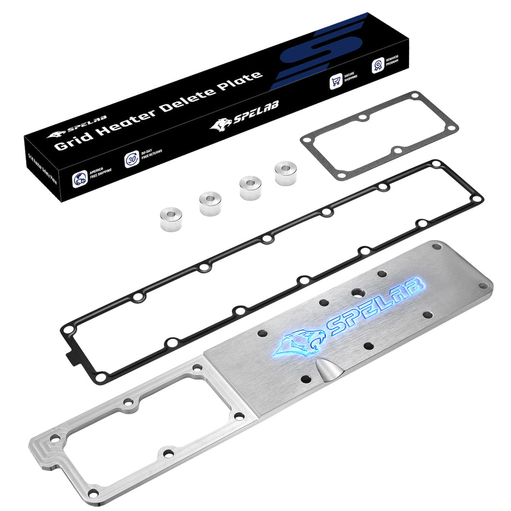 Gird Heater Delete/Upgrad Plate For 2007-2024 RAM 2500/3500 6.7L Cummins-2