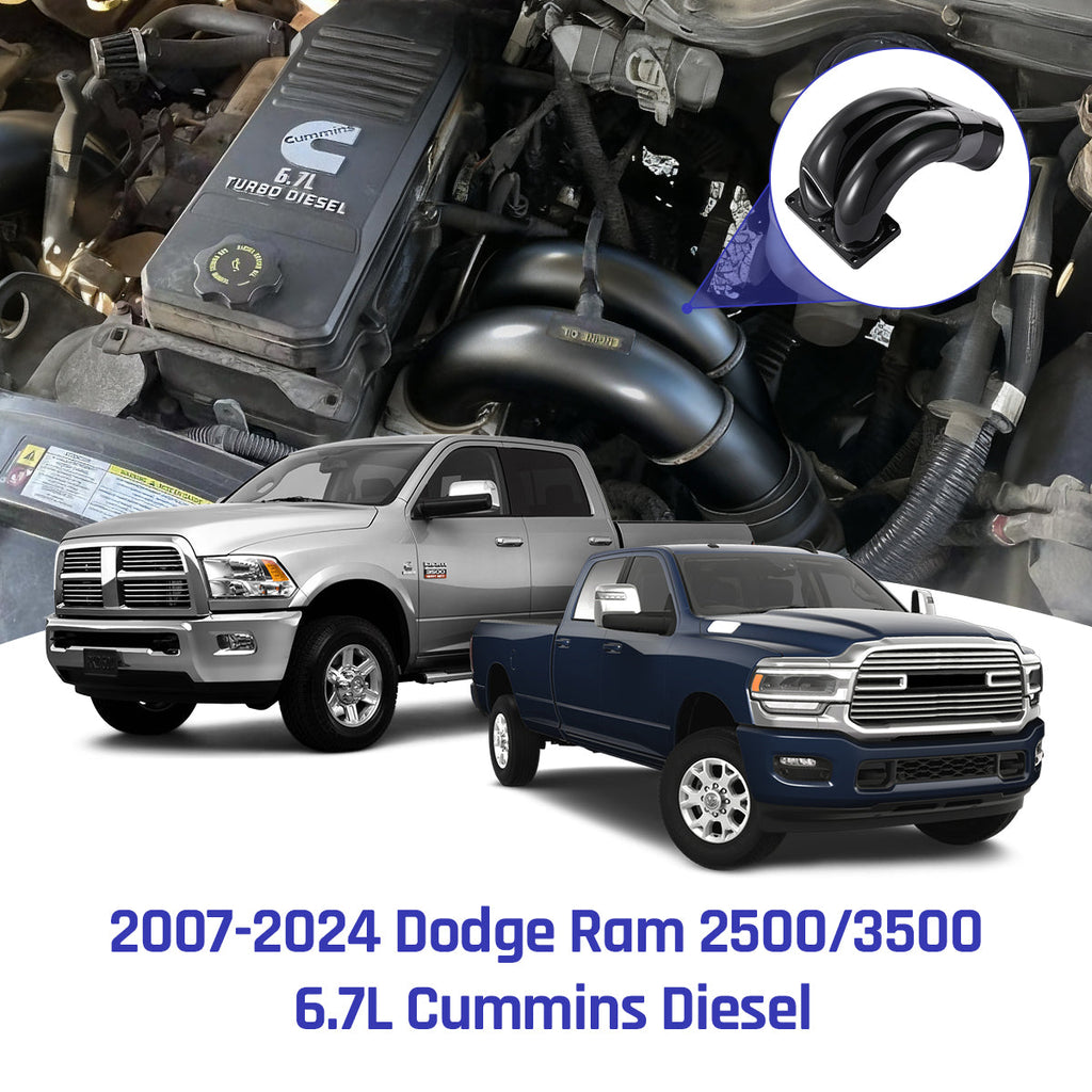 3.5" Intake Manifold with Heating Element for 2007-2024 Dodge Ram 2500/3500 6.7L Diesel | SPELAB