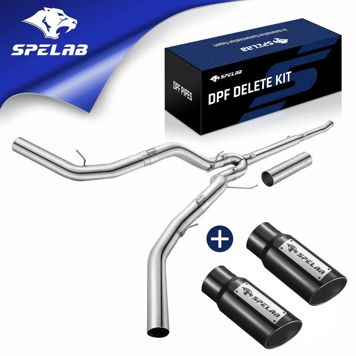 4"/5" Downpipe-Back 2011-2024 Ford 6.7 Powerstroke F250 F350 F450| SPELAB