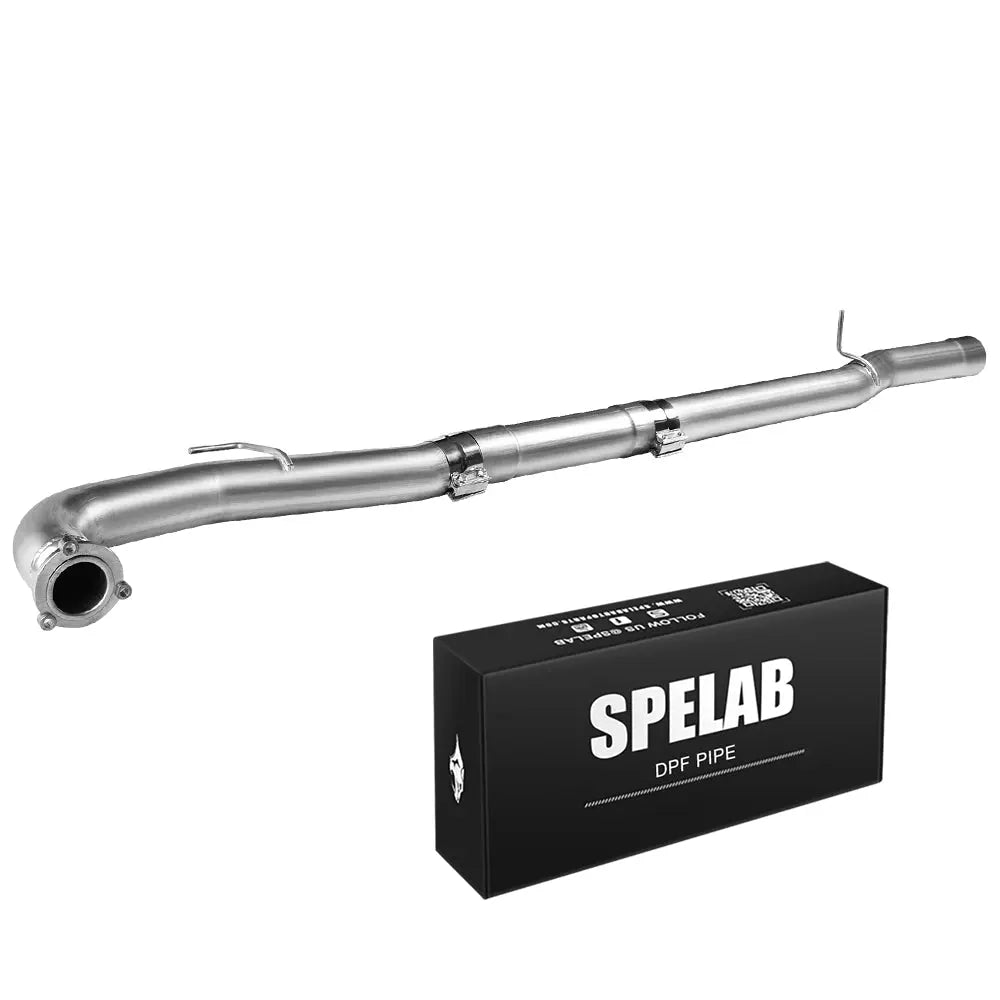 4"/5" 2015.5-2016 LML 6.6 Duramax DPF Delete Race Pipe Exhaust Chevy GMC | SPELAB