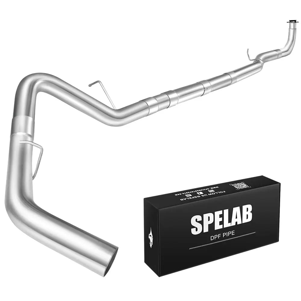 4"/5" 2017+ L5P 6.6 Duramax DPF Delete Race Pipe Chevy GMC | SPELAB