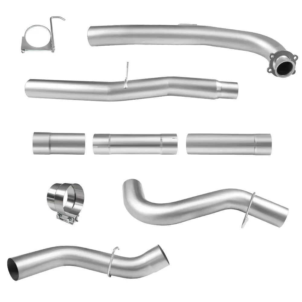 4"/5" 2017+ L5P 6.6 Duramax DPF Delete Race Pipe Chevy GMC | SPELAB