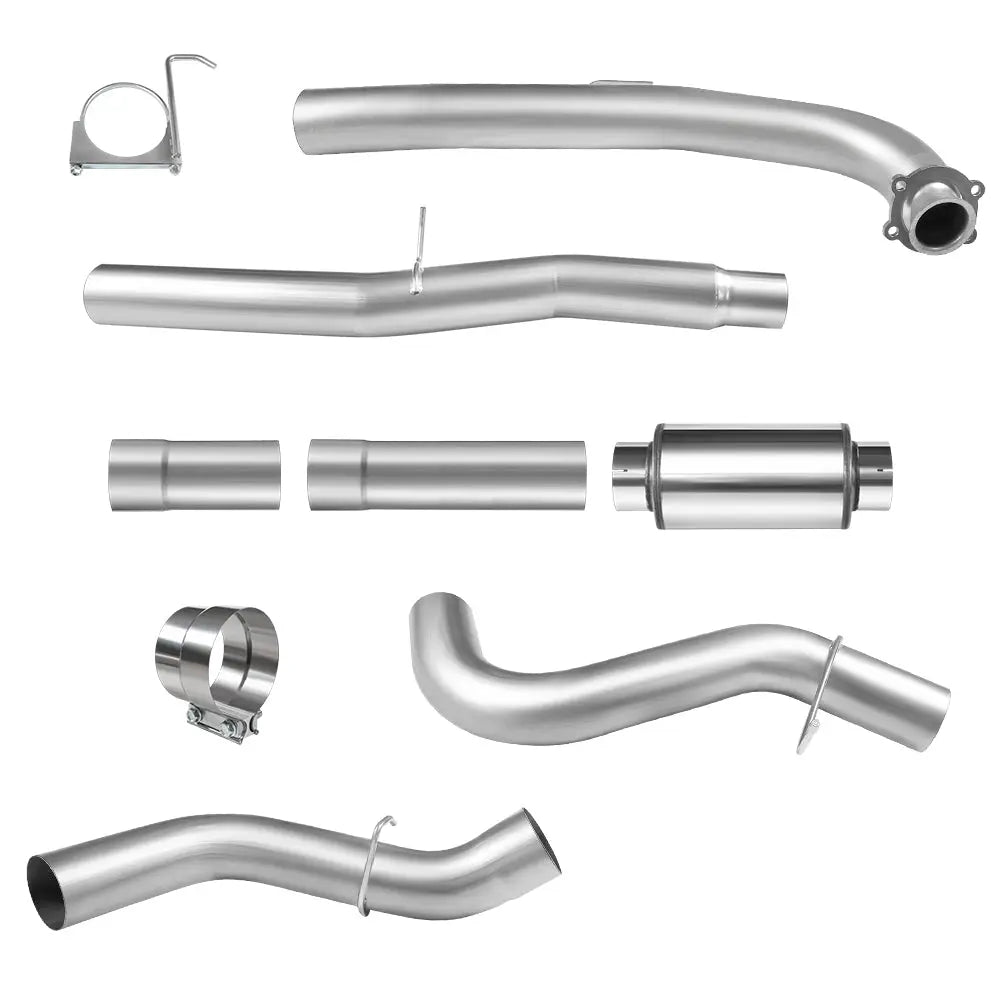 4"/5" 2017+ L5P 6.6 Duramax DPF Delete Race Pipe Chevy GMC | SPELAB