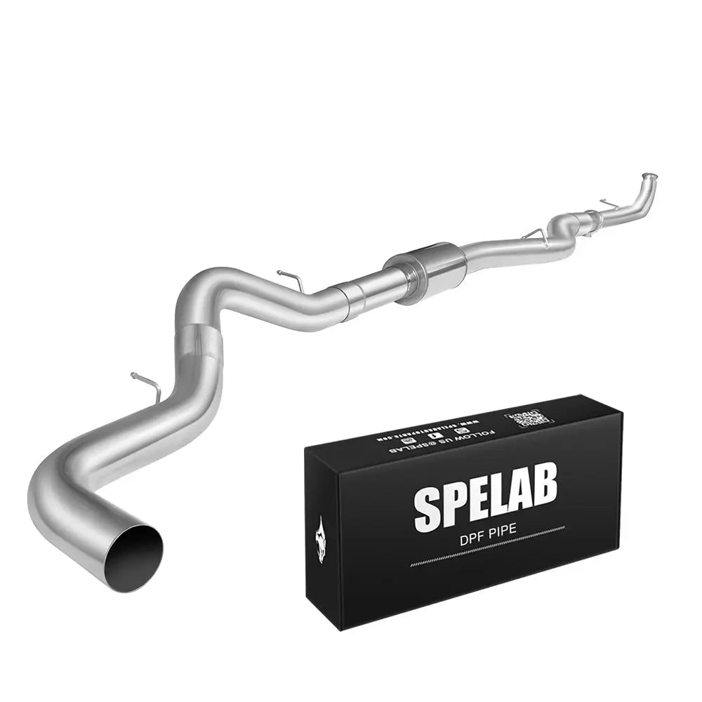 4'/5' Downpipe-Back 2001-2007 LBZ LLY LB7 6.6 Duramax DPF Delete Race Pipe | SPELAB