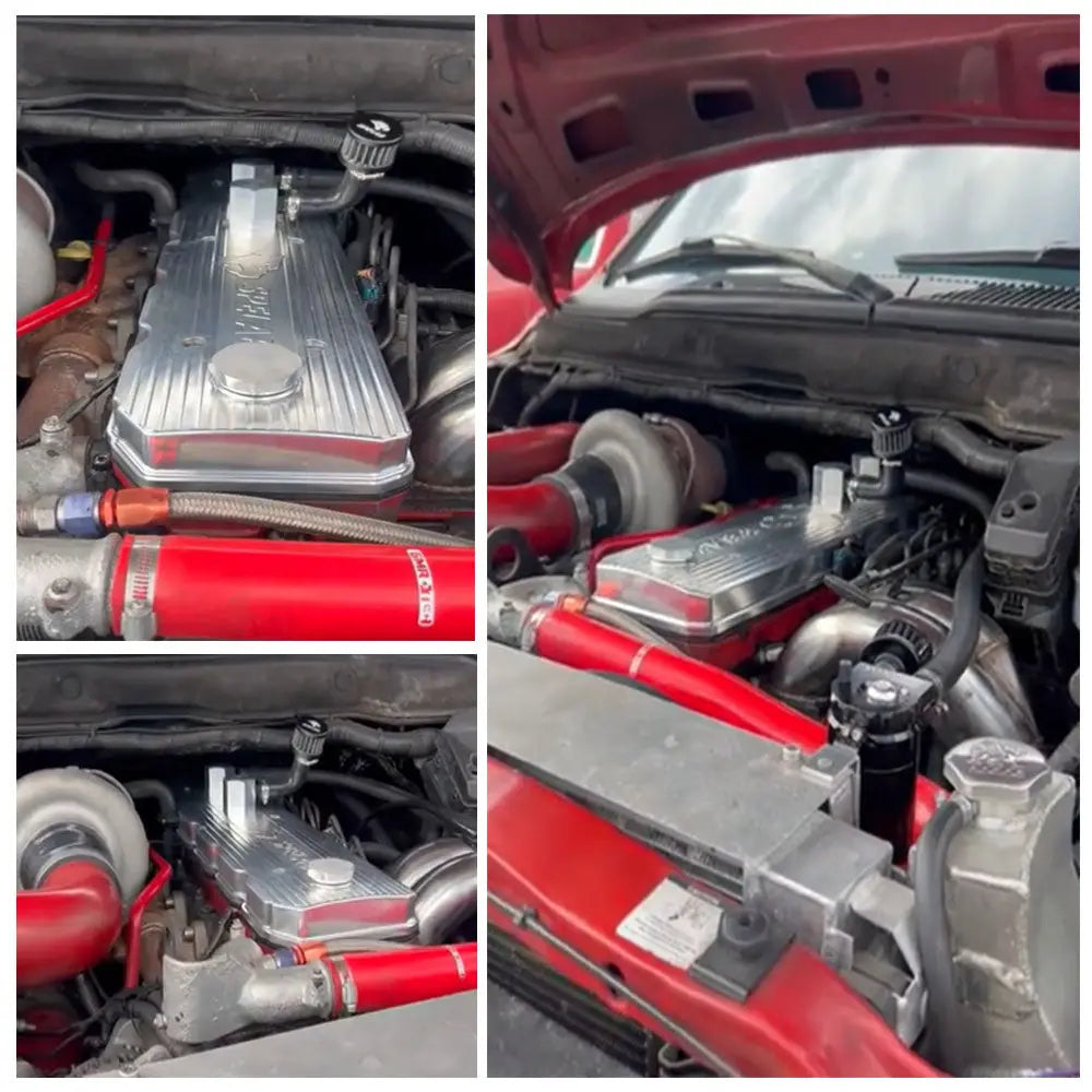 Valve Cover Aluminum for 2006-2024 Dodge 5.9 6.7 Cummins Diesel Dodge Ram 2500/3500 | SPELAB-85