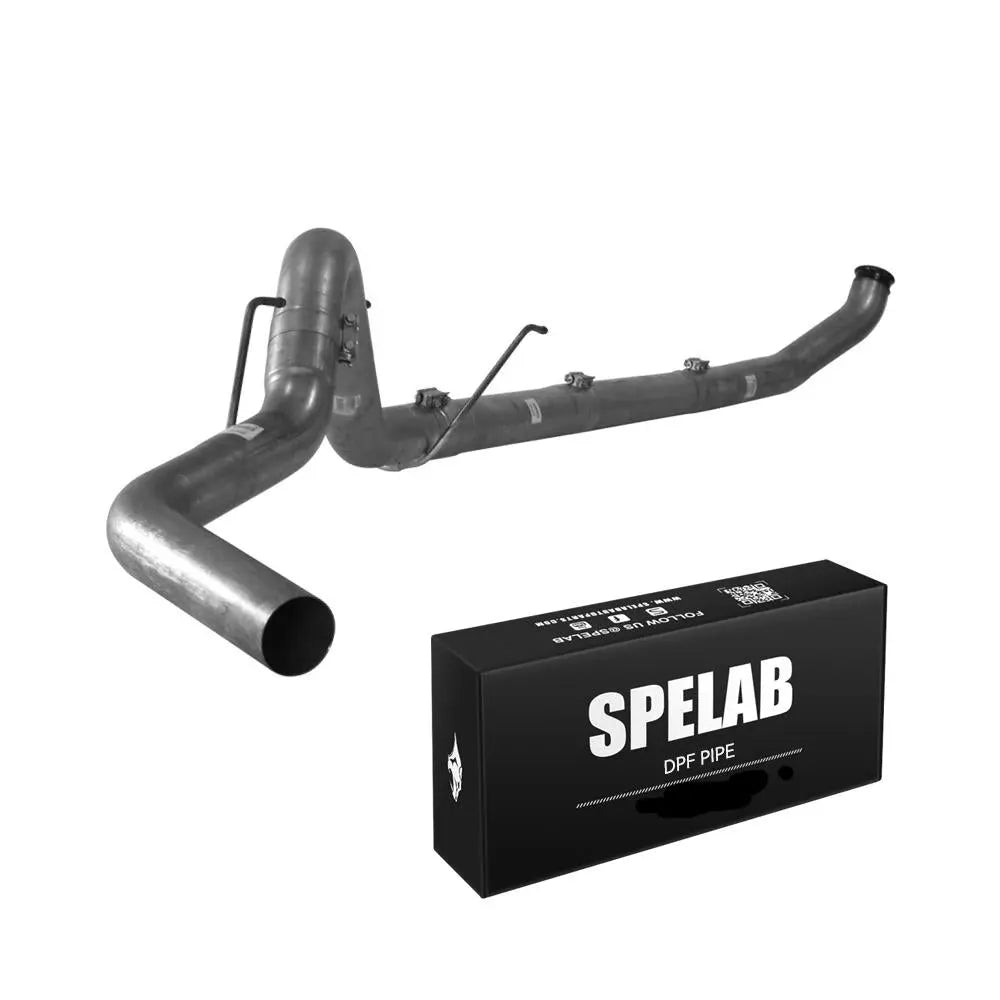 5" Turbo-Back 2003-2004 Dodge 5.9L Cummins DPF Delete Race Pipe | SPELAB-2