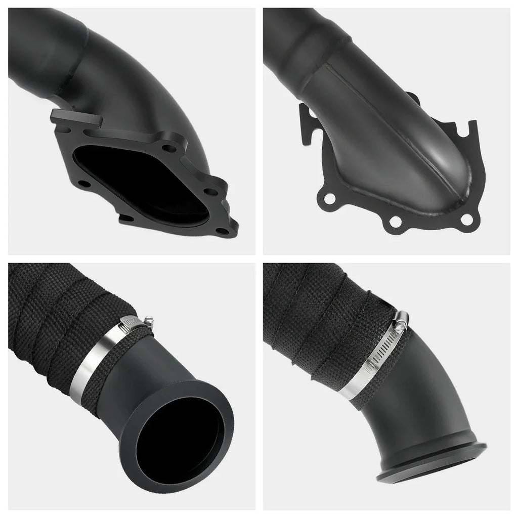 3″ Turbo Outlet Downpipe Exhaust for 2001-2004 Chevrolet 6.6L Duramax LB7