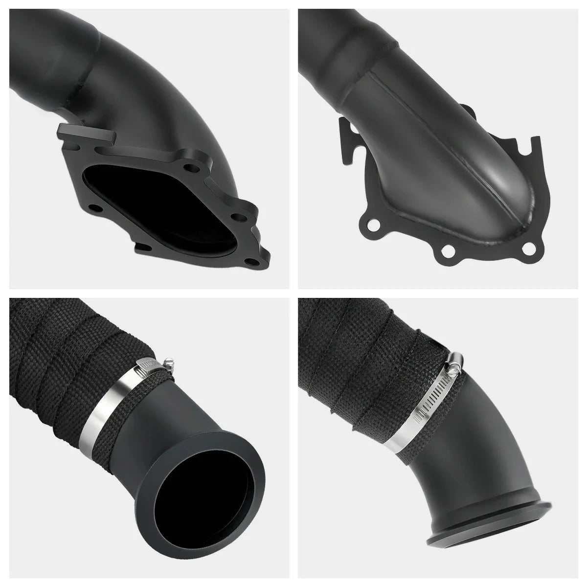 3″ Turbo Outlet Downpipe Exhaust for 2001-2004 Chevrolet 6.6L Duramax LB7