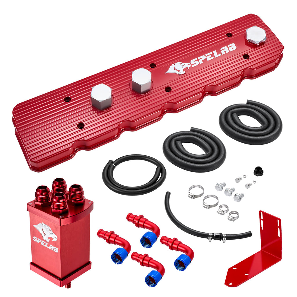 Billet/Cast Aluminum Valve Cover for 2006-2024 Dodge Ram 2500/3500 5.9L/6.7L Diesel | SPELAB