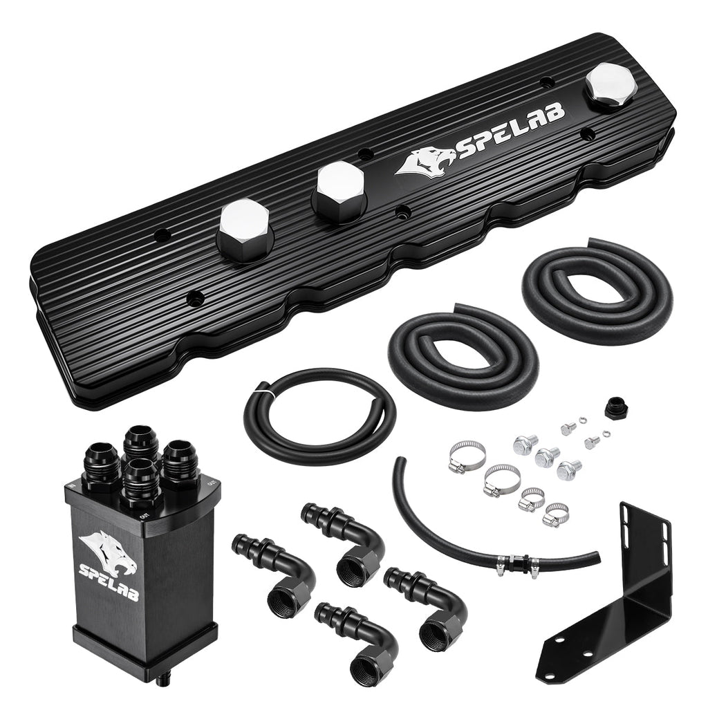 Billet/Cast Aluminum Valve Cover for 2006-2024 Dodge Ram 2500/3500 5.9L/6.7L Diesel | SPELAB
