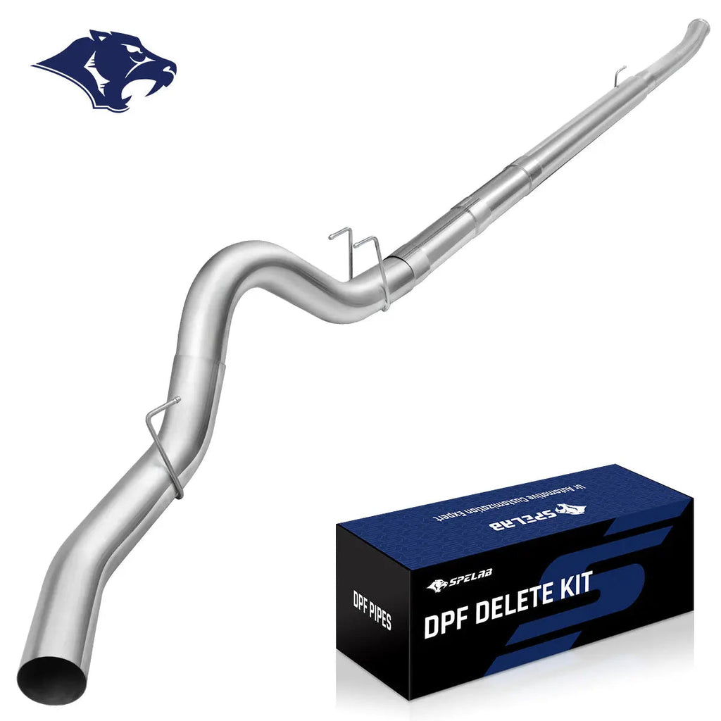 4‘’/5‘’ DPF Delete Race Pipe Exhaust for 2011-2024 Ford 6.7 Powerstroke F250 F350 F450