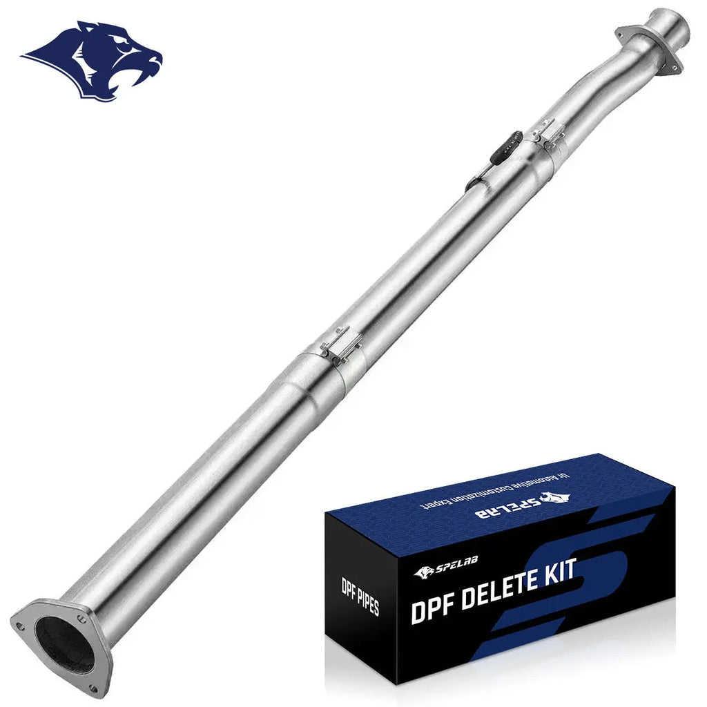 4‘’/5‘’ DPF Delete Race Pipe Exhaust for 2011-2024 Ford 6.7 Powerstroke F250 F350 F450