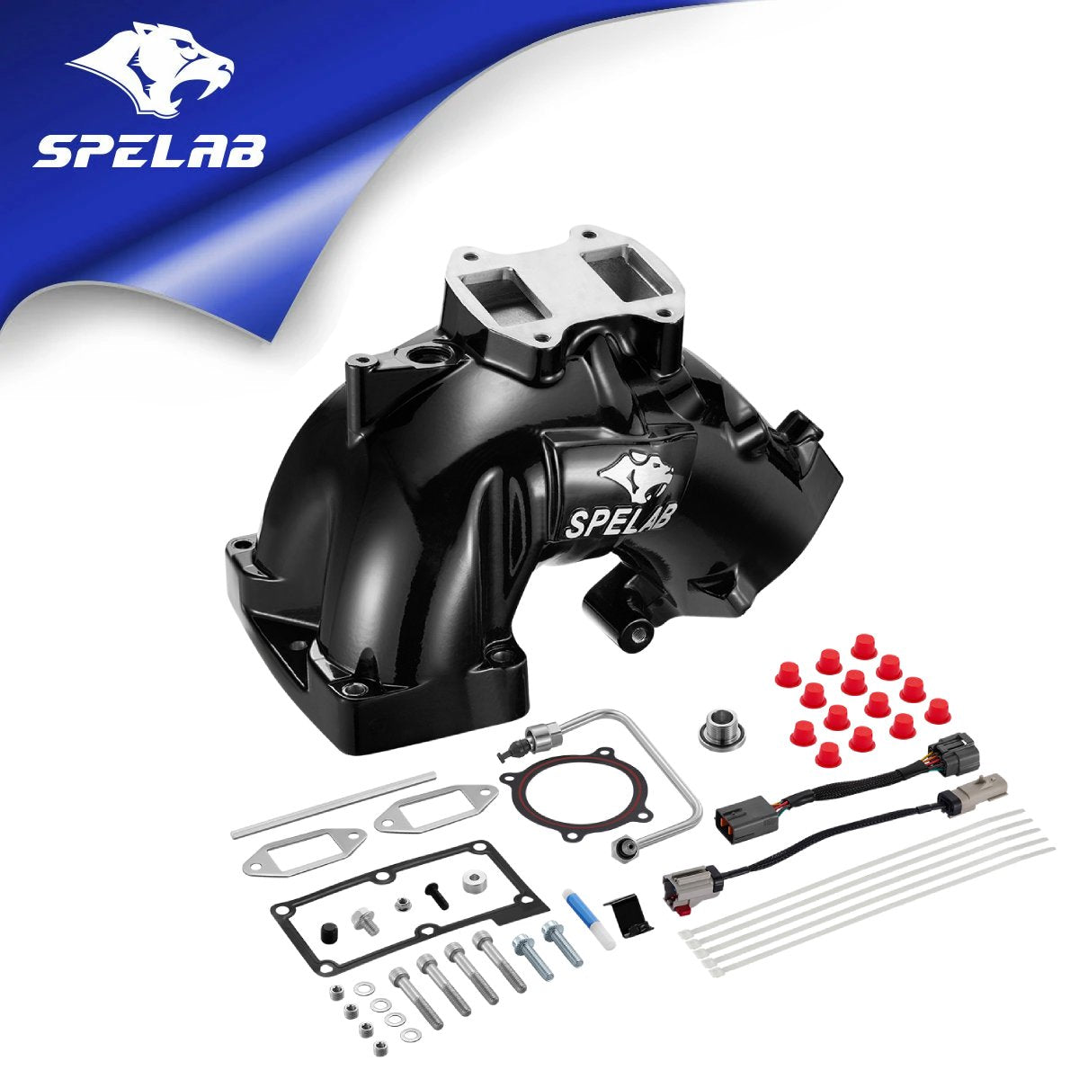 Intake Horn/Manifold Grid Heater for 2007-2024 Dodge Ram 2500/3500/4500/5500 6.7 Diesel | SPELAB
