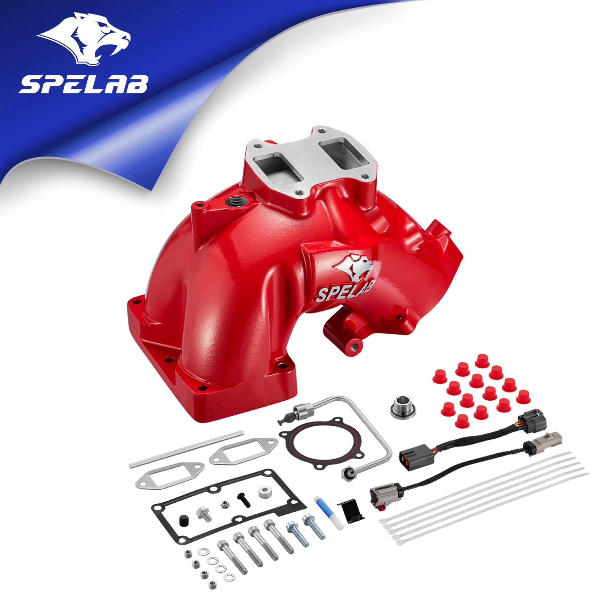 Intake Horn/Manifold Grid Heater for 2007-2024 Dodge Ram 2500/3500/4500/5500 6.7 Diesel | SPELAB
