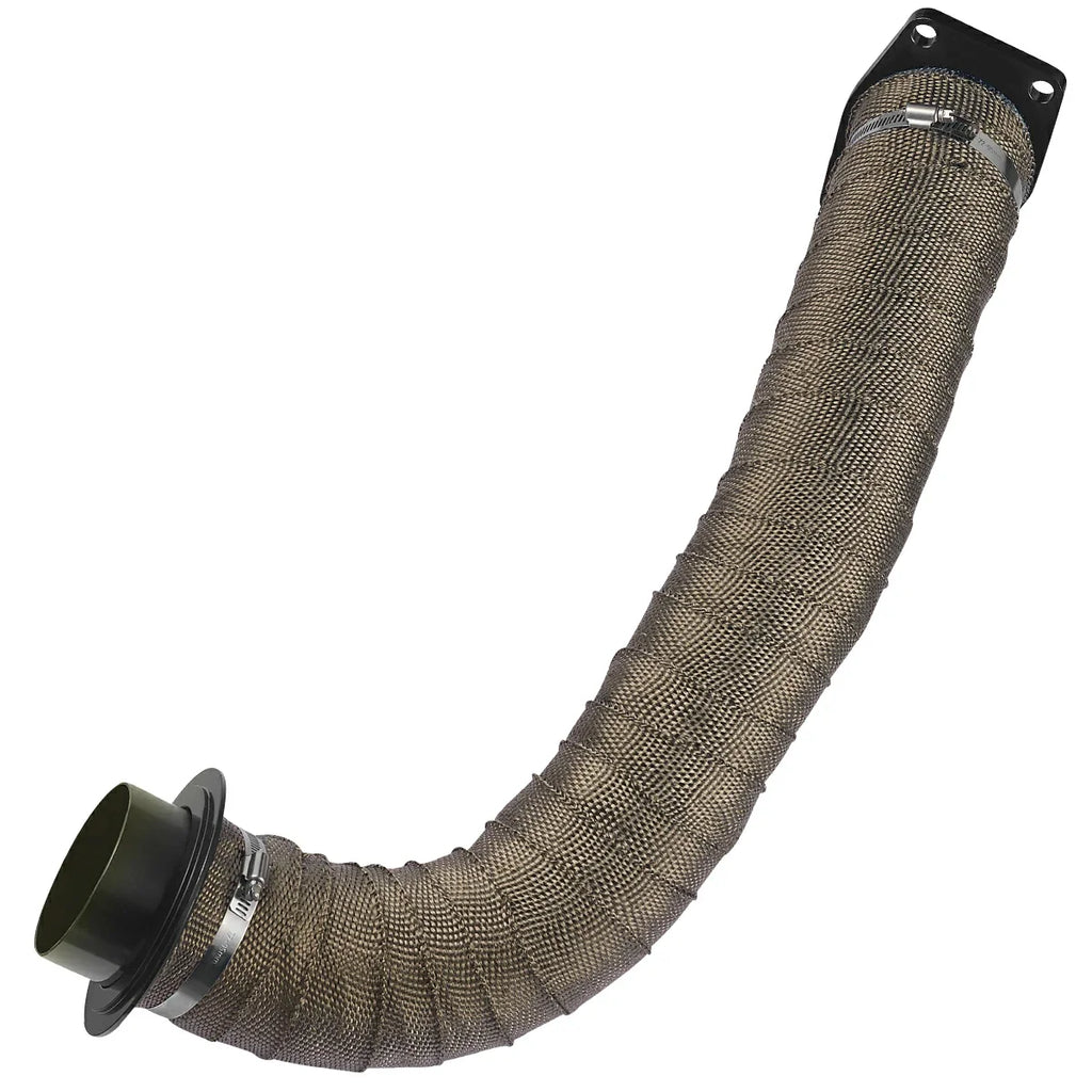 3.5'' Downpipe Exhaust For 2017-2023 L5P 6.6L Duramax Diesel Black| SPELAB-2