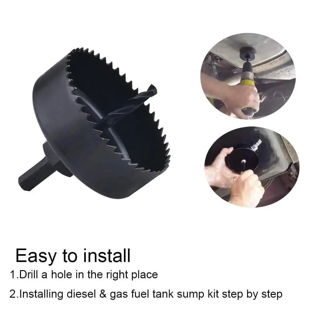 Aluminum Alloy Fuel Tank Sump Kit with Integrated Return |SPELAB-4