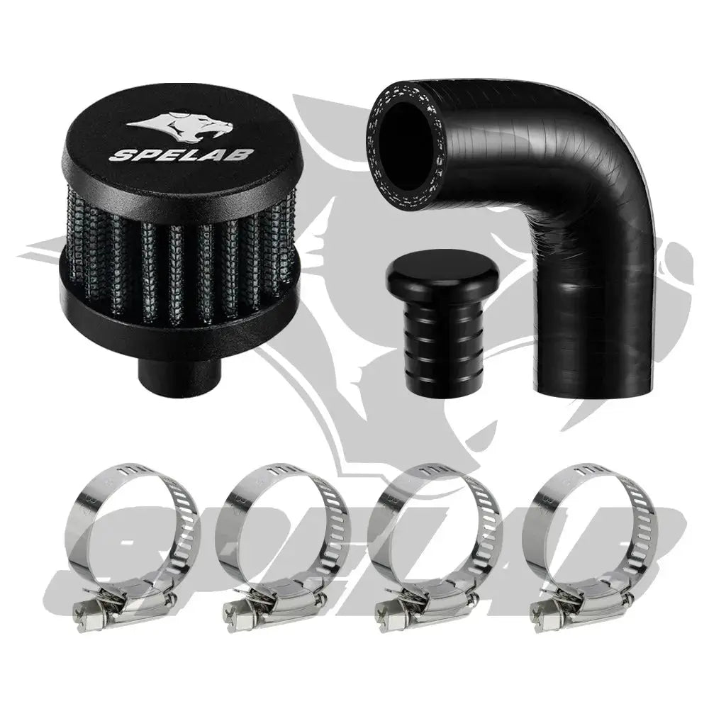 SPELAB 2007.5-2024 6.7L Cummins CCV PCV ReRoute Engine Ventilation Kit