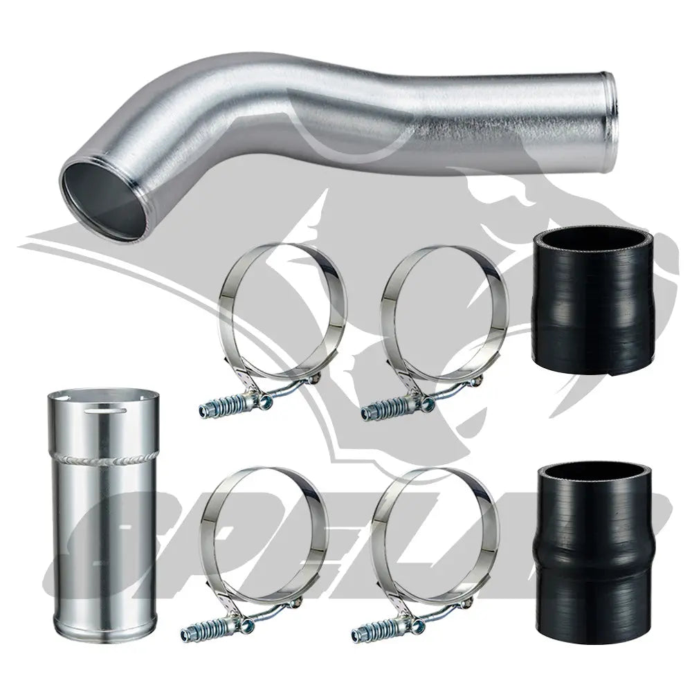 SPELAB 3.5" Hot Side Intercooler Pipe Kit For 2011-2016 6.7 Powerstroke Diesel Ford F250 F350 F450