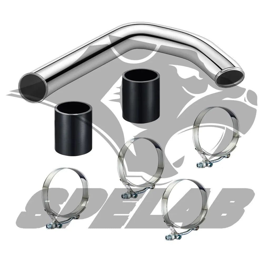 SPELAB Cold Side Intercooler Pipe Kit For 2008-2010 6.4 Powerstroke Diesel Ford F250 F350 F450 F550