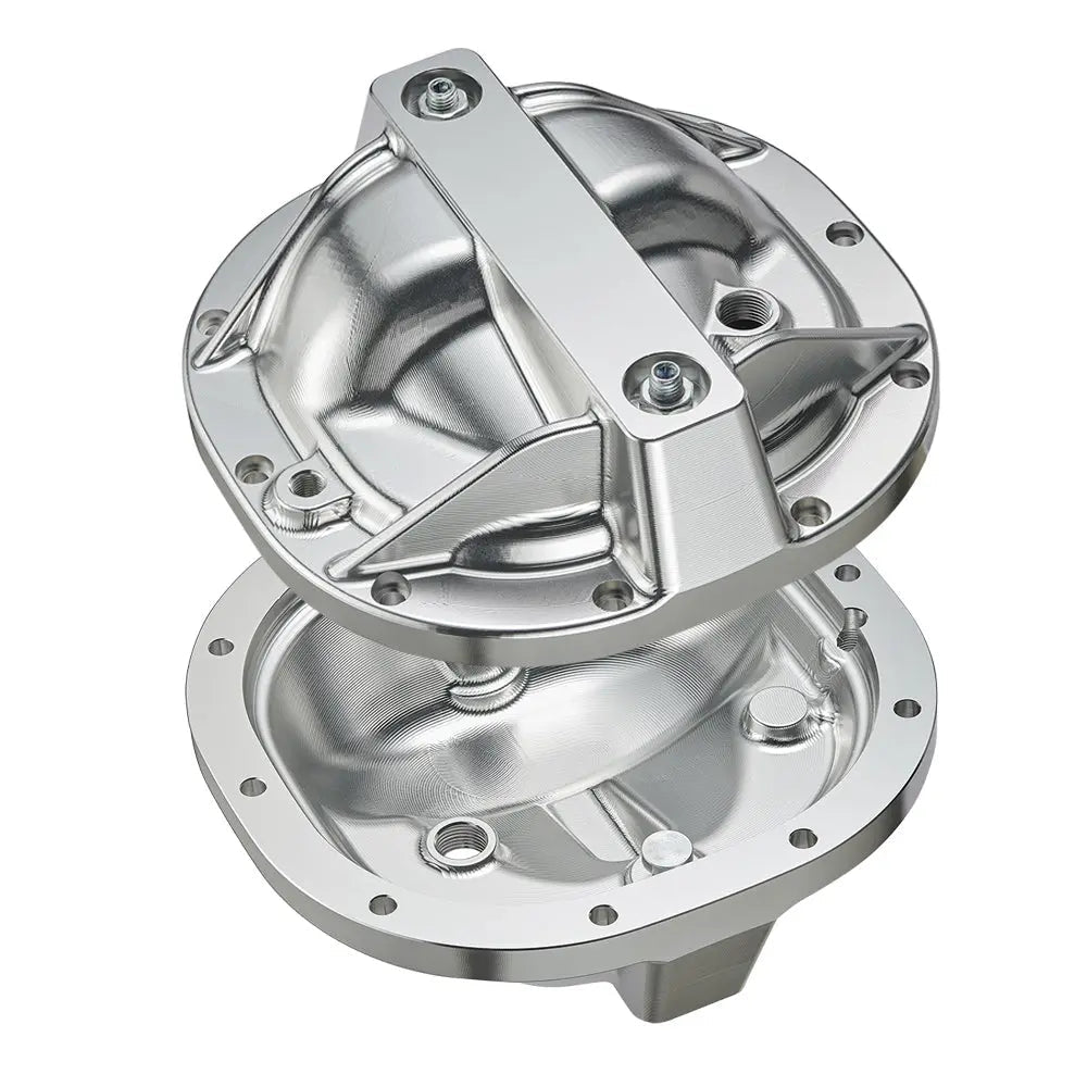 SPELAB Rear Differential Cover Billet Aluminium Alloy 8.8" Differential Cover for Ford with 10 Bolts