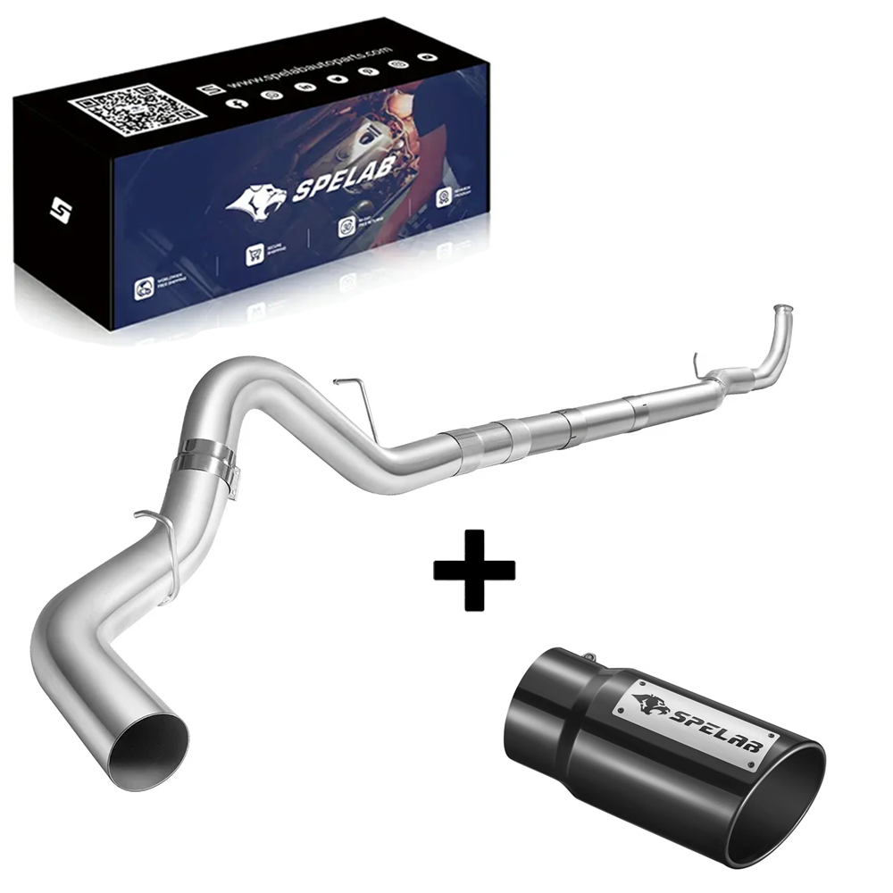 4"/5" 2011-2016 LML 6.6 Duramax DPF Delete Race Pipe Exhaust Chevy GMC | SPELAB-30