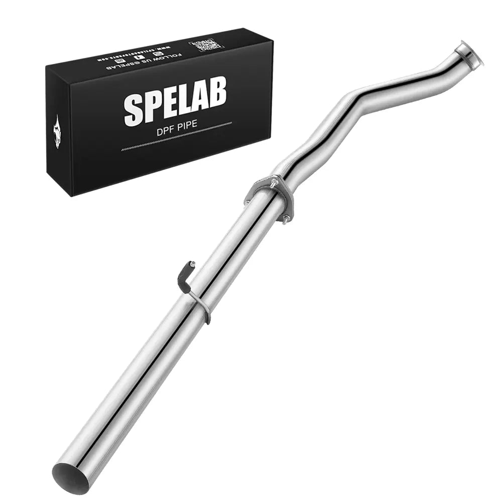 4"  2007.5-2012 6.7 Cummins DPF Delete Race Pipe | Dodge Ram 2500/3500 | SPELAB-2